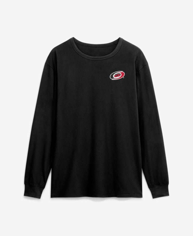 Men's Black Carolina Hurricanes Game Long Sleeve T-Shirt