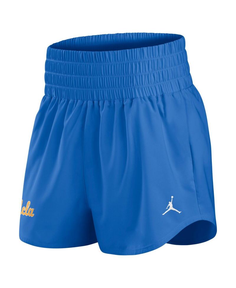 Women's Jordan Blue UCLA Bruins Performance One Dri-FIT High-Rise Shorts