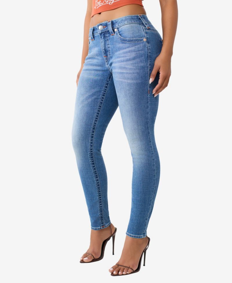 Women's Jennie Mid Rise Skinny Stretch Jeans