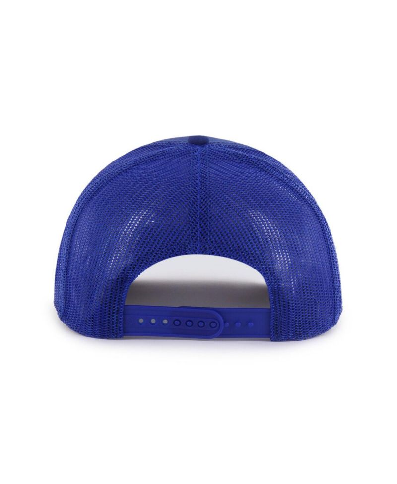 Men's Royal Chicago Cubs Pitstop Trucker Adjustable Hat