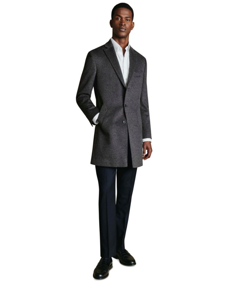Men's Regular-Fit Overcoat