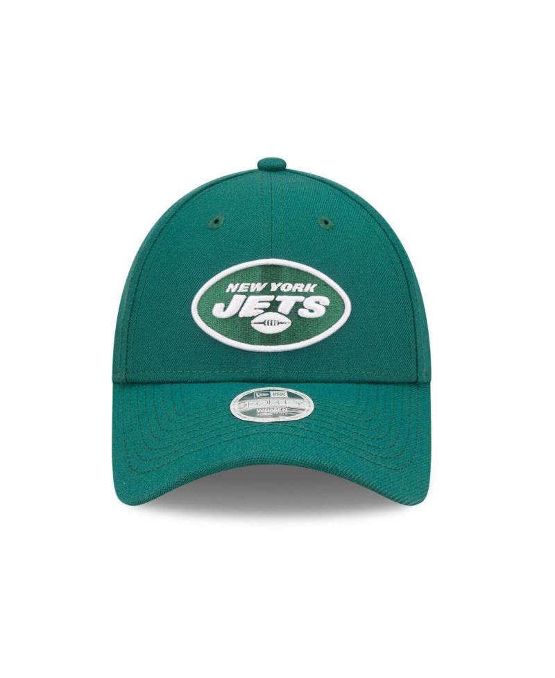 Women's Green New York Jets Simple 9FORTY Adjustable Hat