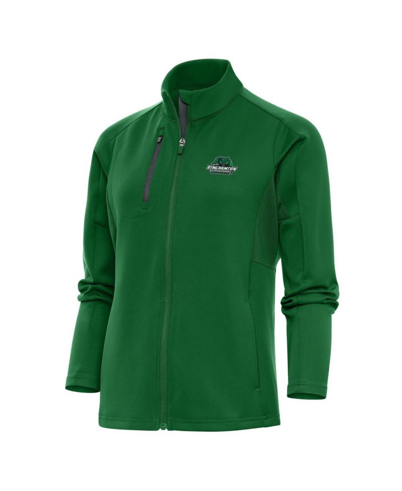 Women's Green Binghamton Bearcats Generation Digital Thermal Full-Zip Jacket