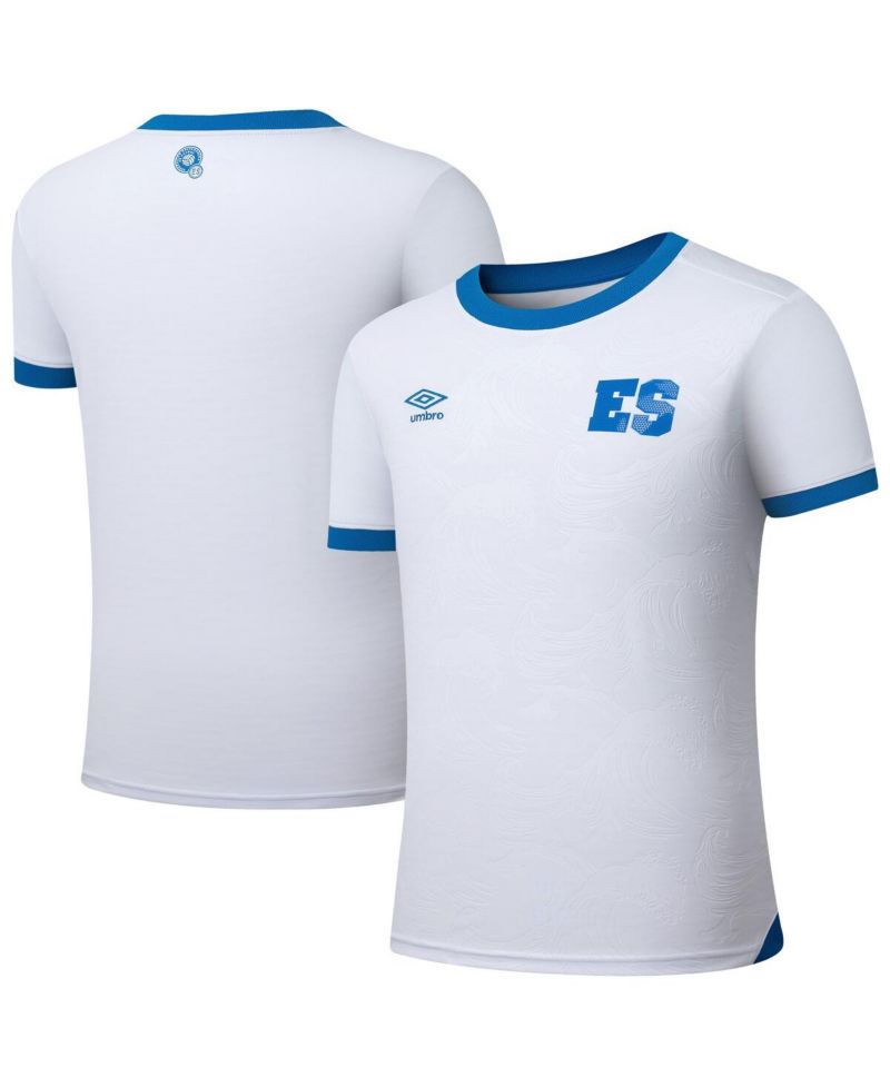 Men's White El Salvador National Team 2025 Away Replica Jersey
