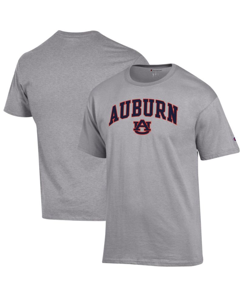 Men's Navy Auburn Tigers Basic Arch T-Shirt