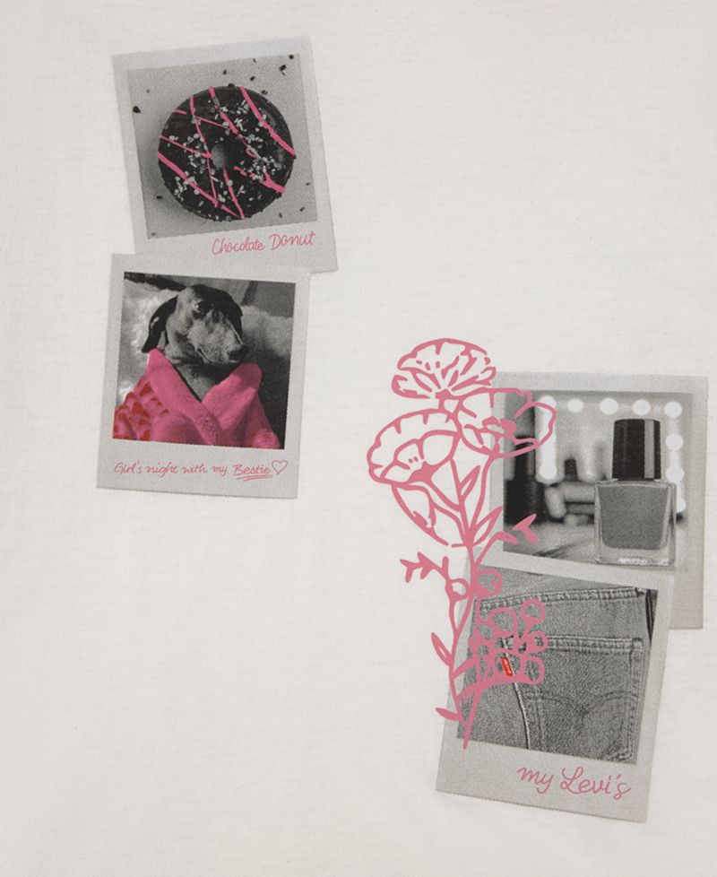 Girls' 7-16 Polaroid Oversized Short-Sleeve T-Shirt