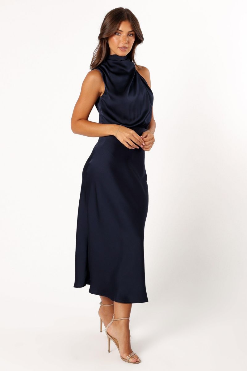 Women's Anabelle Halter Neck Midi Dress