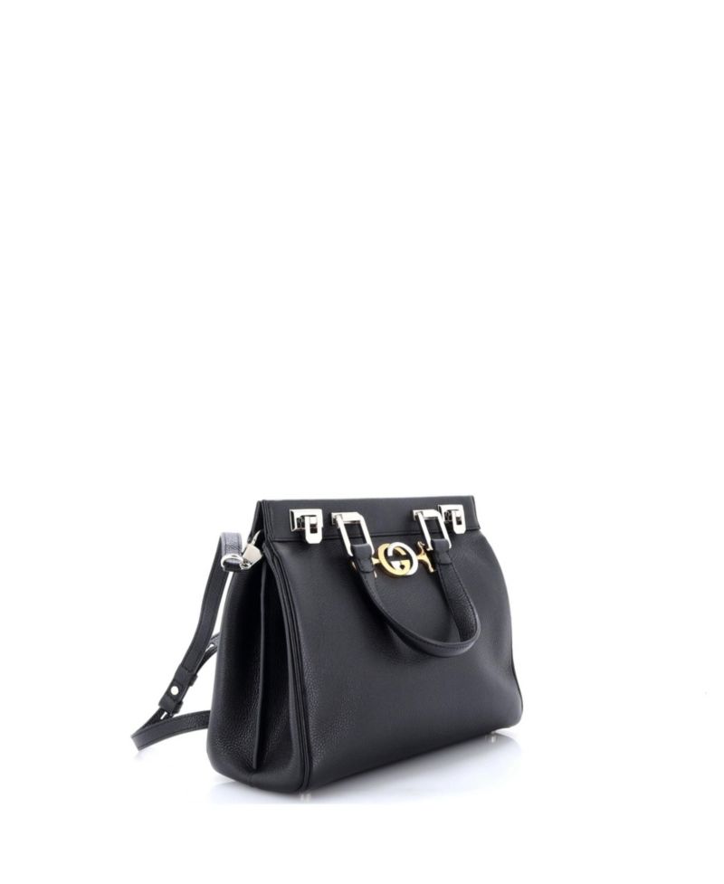 Small Zumi Top Handle Bag Leather