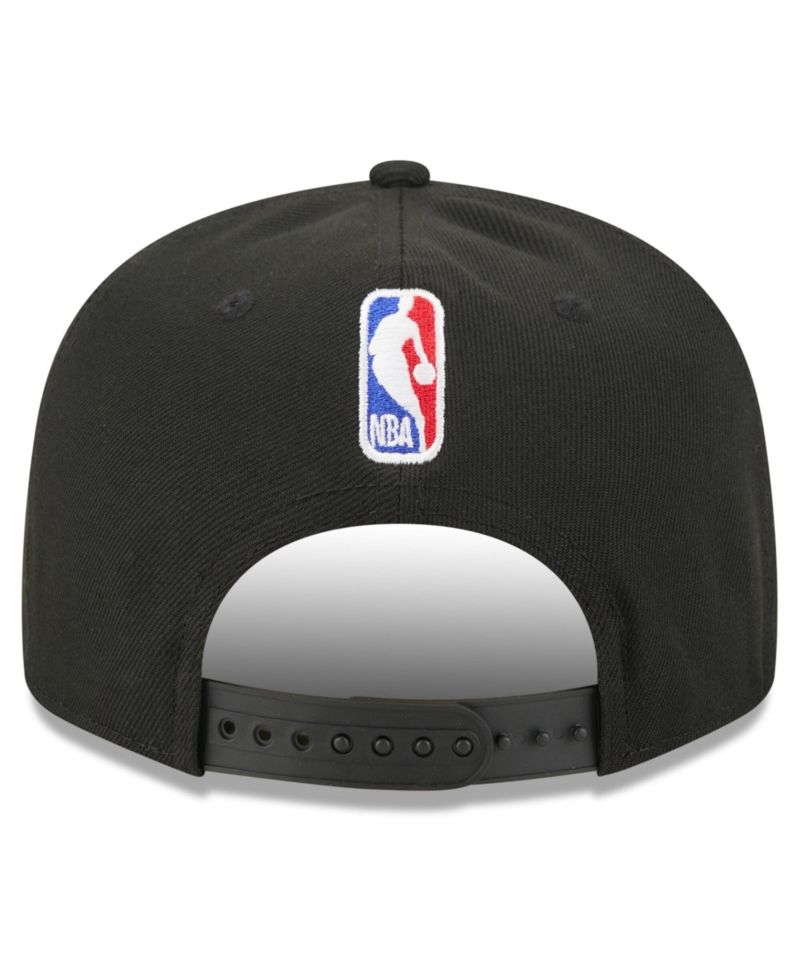 Men's Black Chicago Bulls 2026 NBA Draft Crystal 9FIFTY Snapback Hat