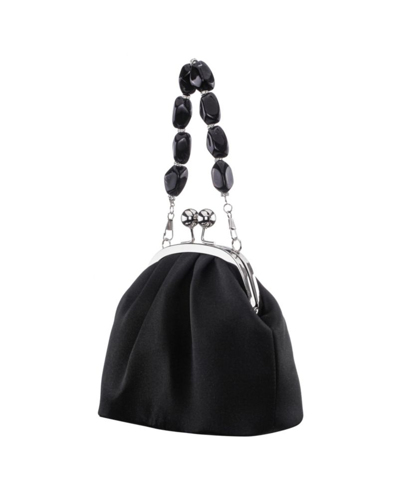 Vespera Beaded Vintage Style Mini Frame Handbag