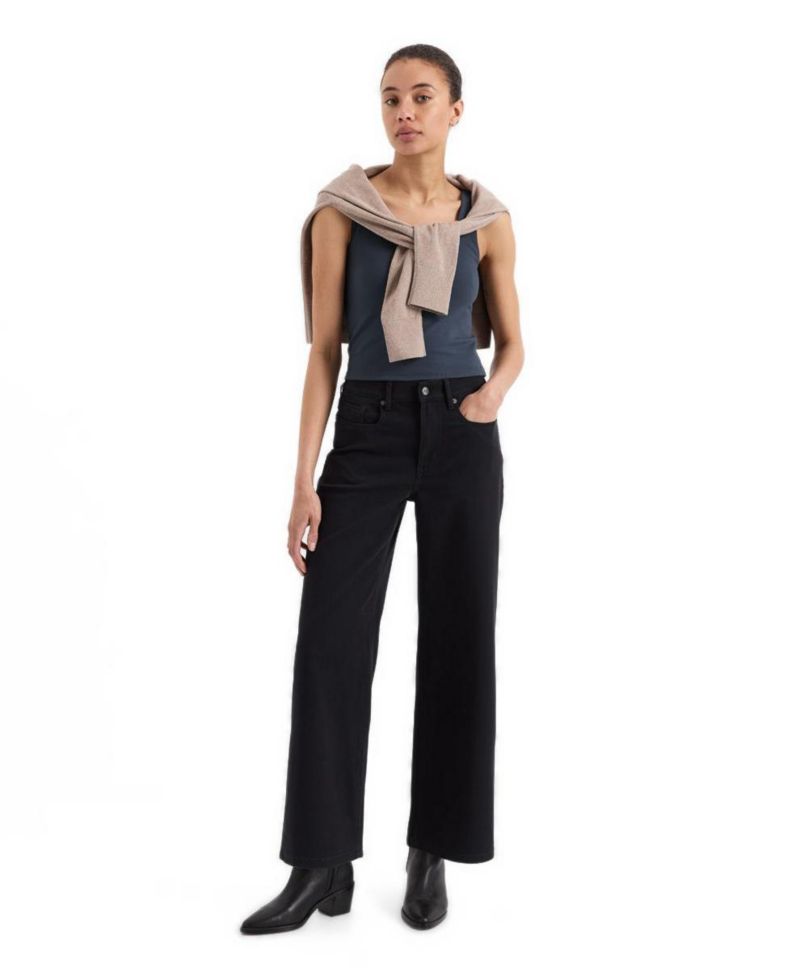 Women's All-Day Twill Wide-Leg Pants