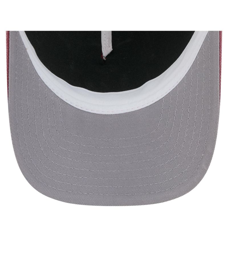 Big Boys and Girls Crimson Indiana Hoosiers Retro A-Frame Adjustable Trucker Hat