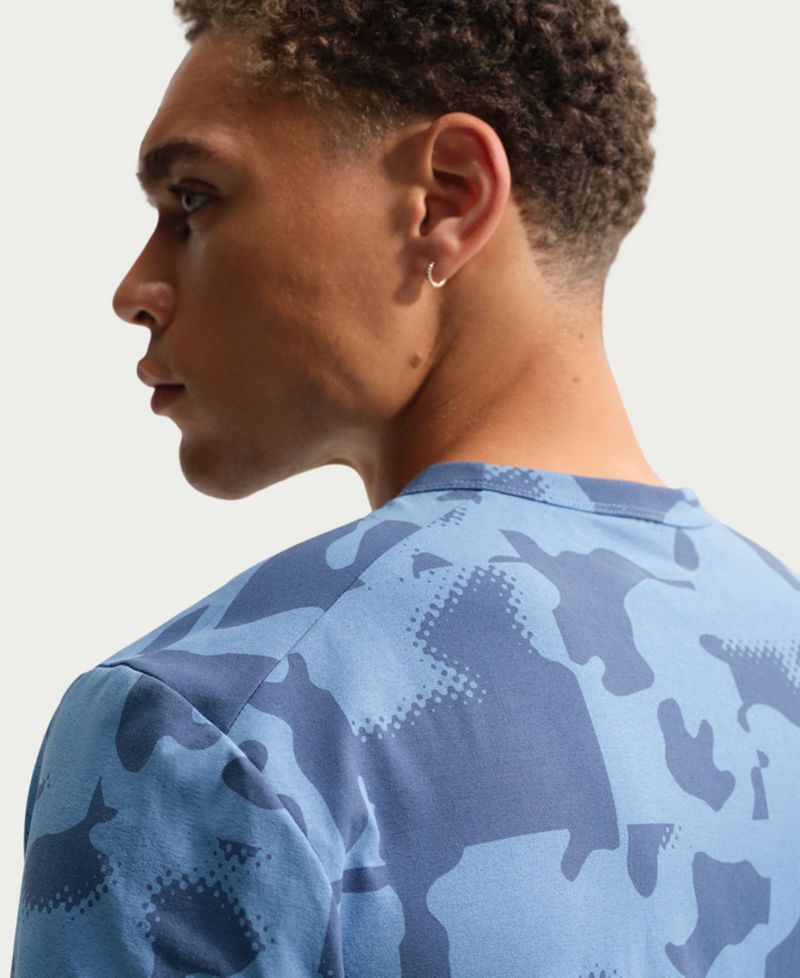 Мужская тренировочная футболка Hyverse Dri-FIT UV с коротким рукавом и круглым вырезом горловины