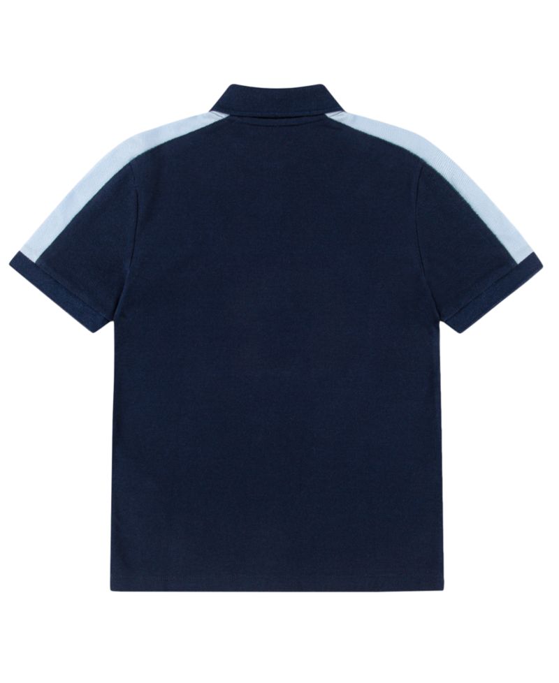 Boys' 10-16 Color-Block Short-Sleeve Polo Shirt