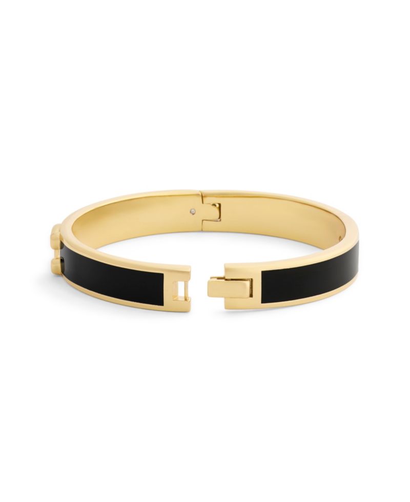 Chalk Signature C Enamel Bangle Bracelet