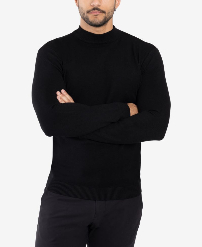 Big & Tall Mock Neck Sweater