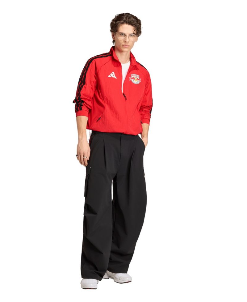Men's Red New York Red Bulls 2026 Anthem Raglan Full-Zip Jacket