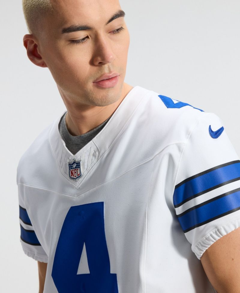 Men's Dak Prescott White Dallas Cowboys Vapor F.U.S.E. Elite Jersey