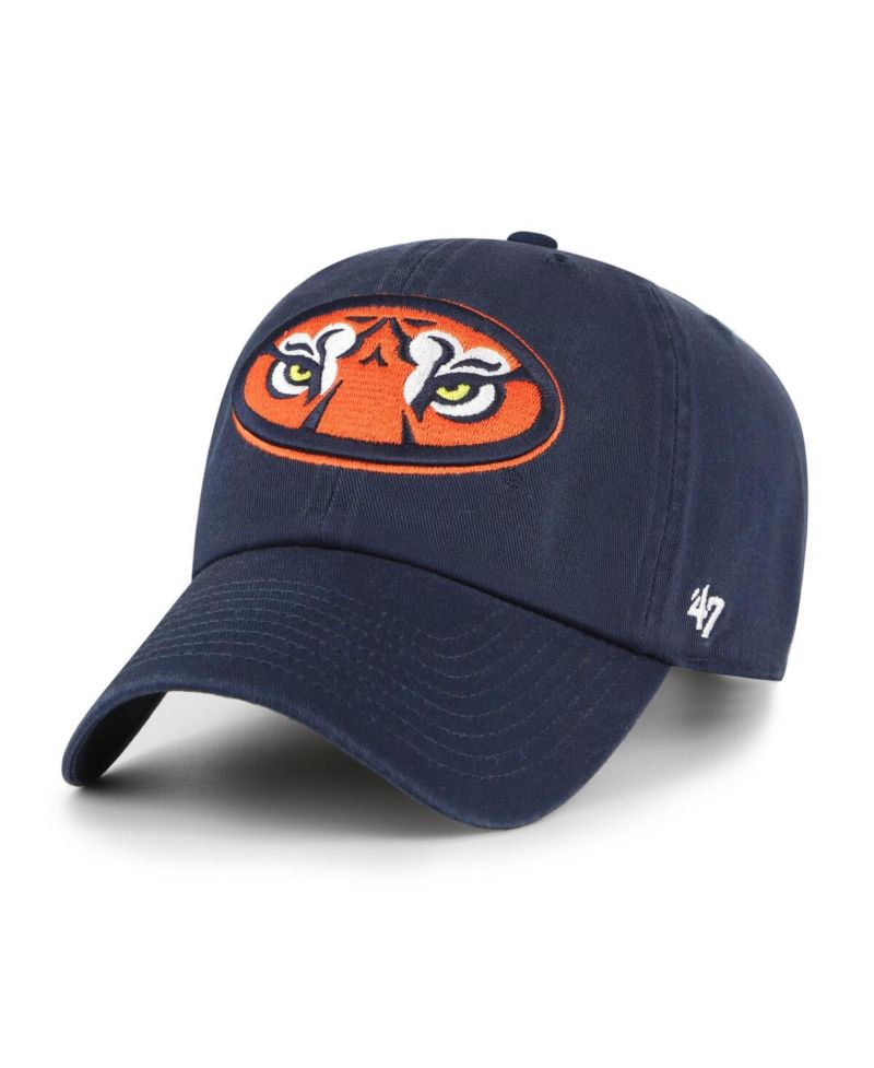 Men's Navy Auburn Tigers Clean Up Adjustable Hat