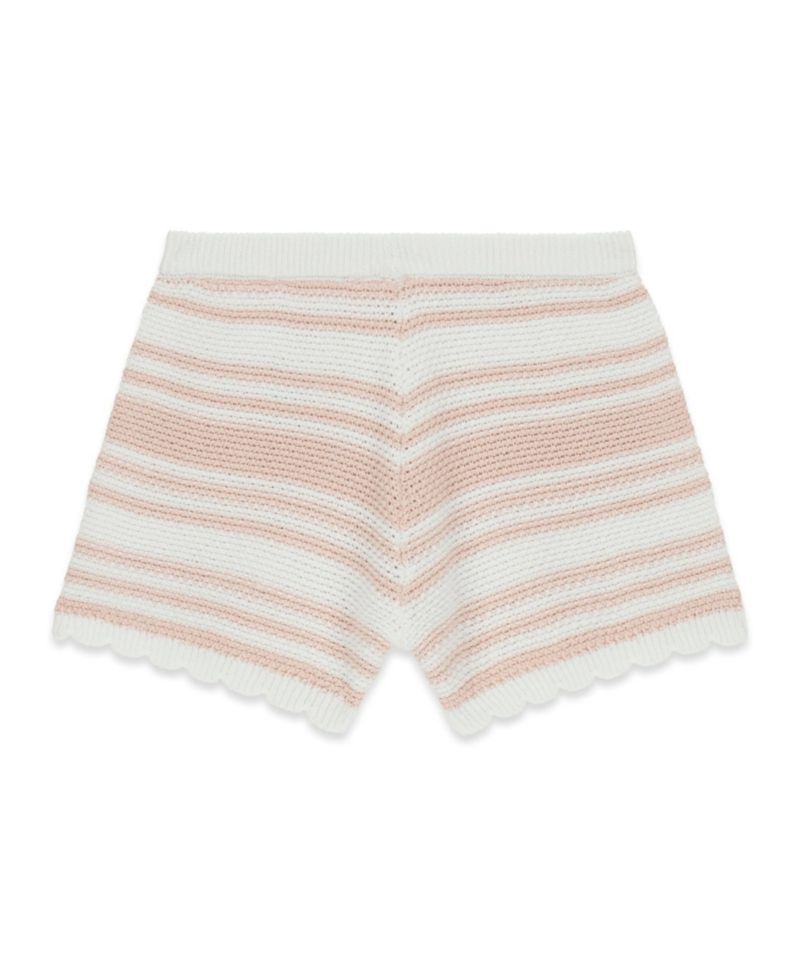 Girls' 7-16 Crochet Pull-On Shorts