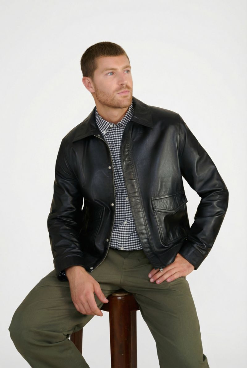 Men's Maddox Nappa Leather Jacket