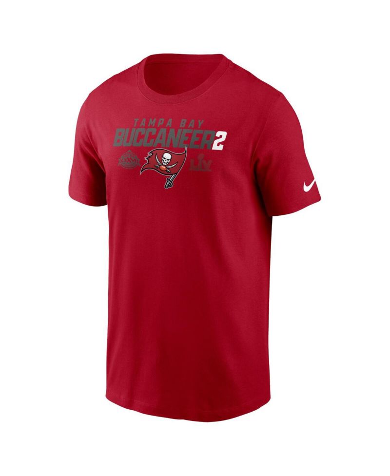 Men's Red Tampa Bay Buccaneers Local Essential T-shirt