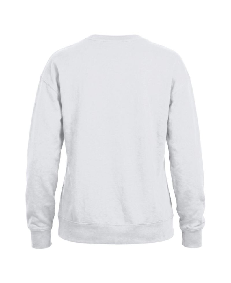 Women's White Georgia Bulldogs Teddy Bear Sweatshirt