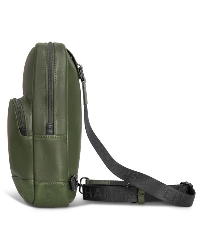Onyx Leather Sling Bag