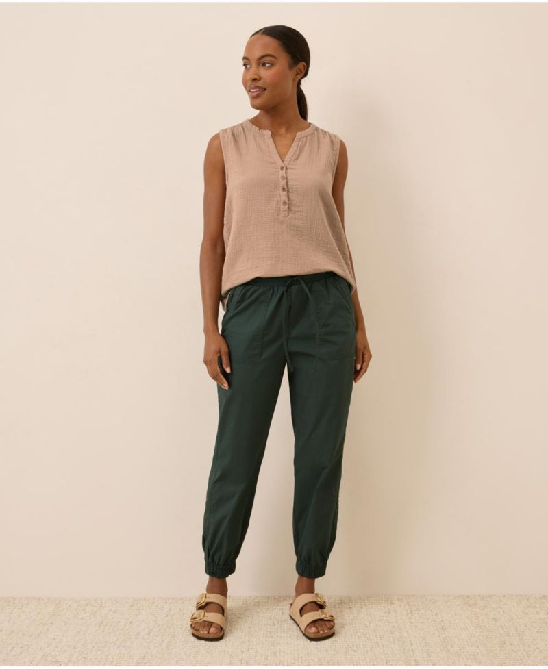 Women's Stretch Poplin Jogger