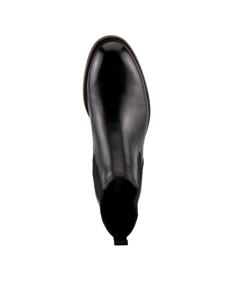 Men's Baxter Leather Rubber-Sole Chelsea Boots