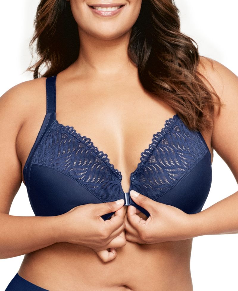 Women's Plus Size Wonder Wire Front Close T-Back Bra 1246