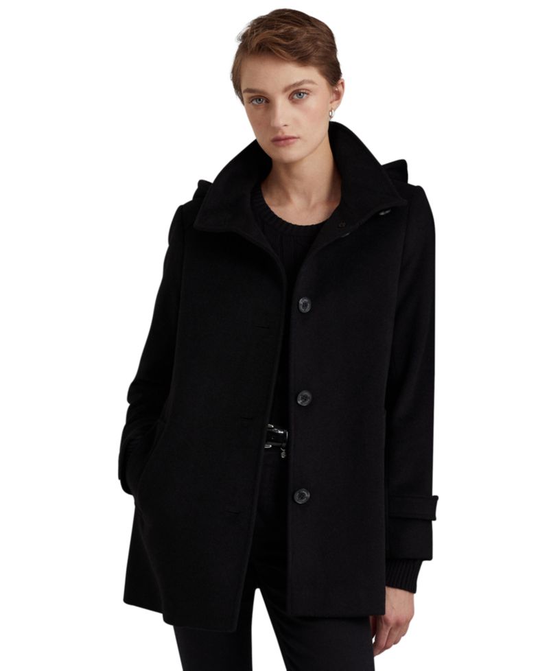 Women's Icon Hooded A-Line Coat