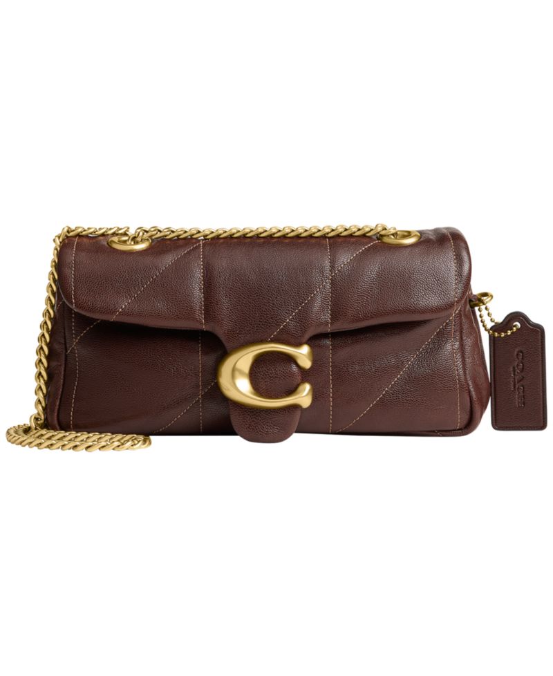 Soft Quilted Tabby Small Leather Shoulder Bag 20