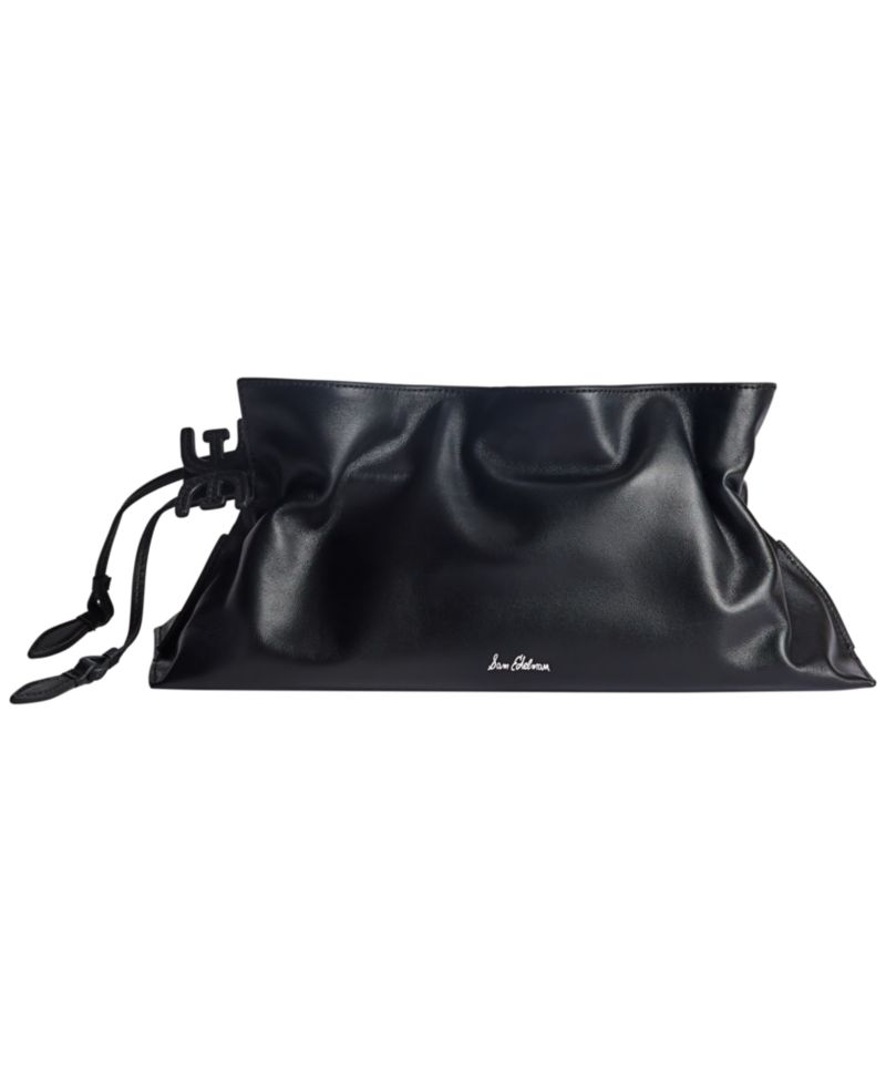 Poppy Oversized Leather Clutch