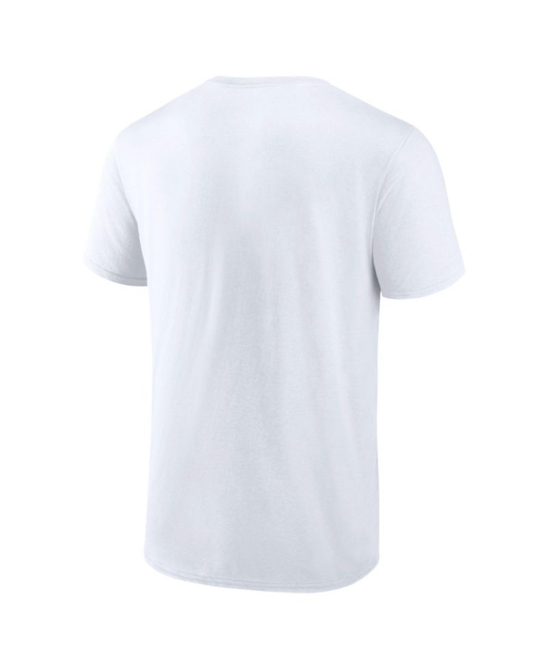 Men's White San Antonio Spurs Finger Roll T-Shirt
