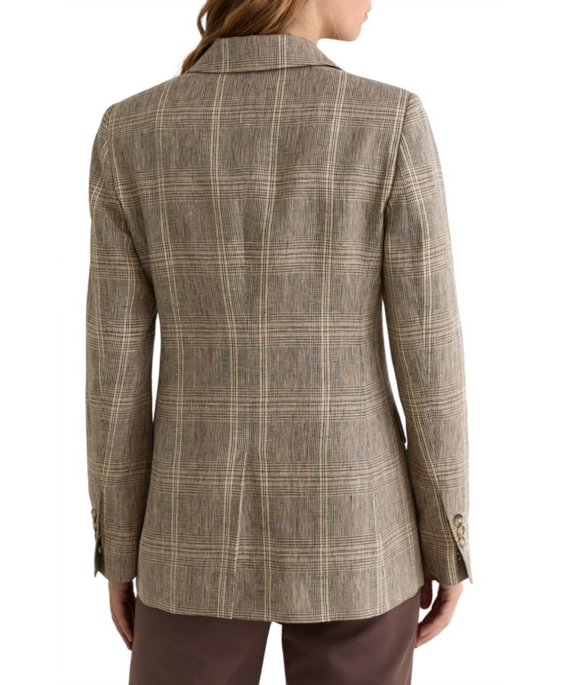 Women's Sybil Double Breasted Check Blazer
