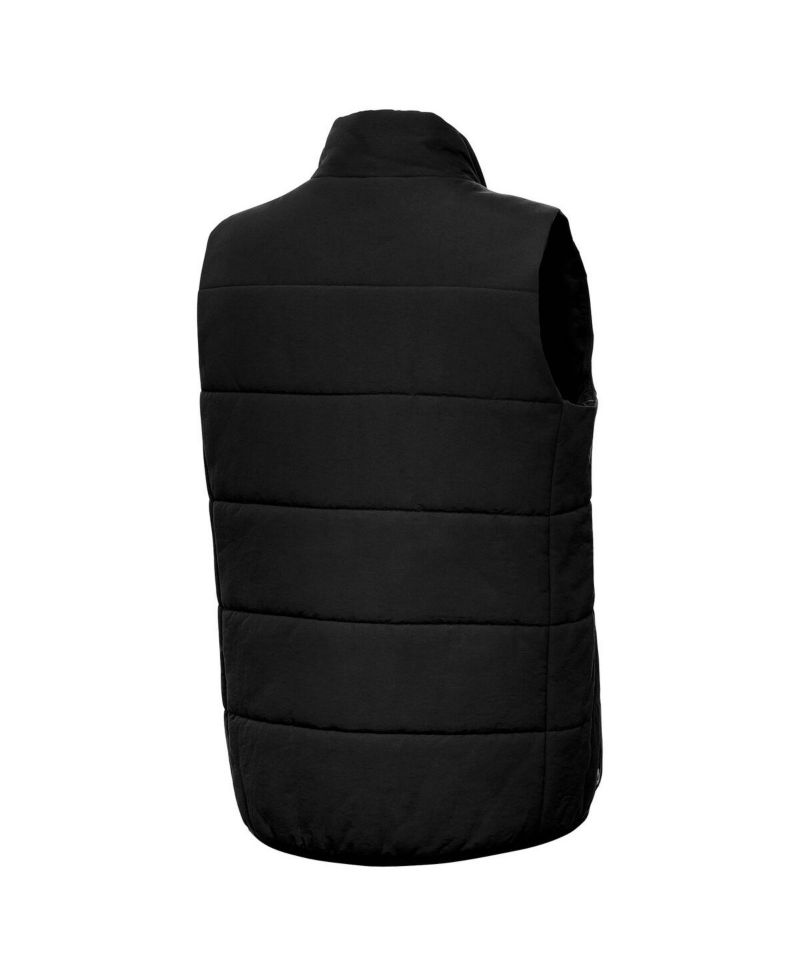 Women's Black Wyoming Cowboys Experience Full-Zip Puffer Vest