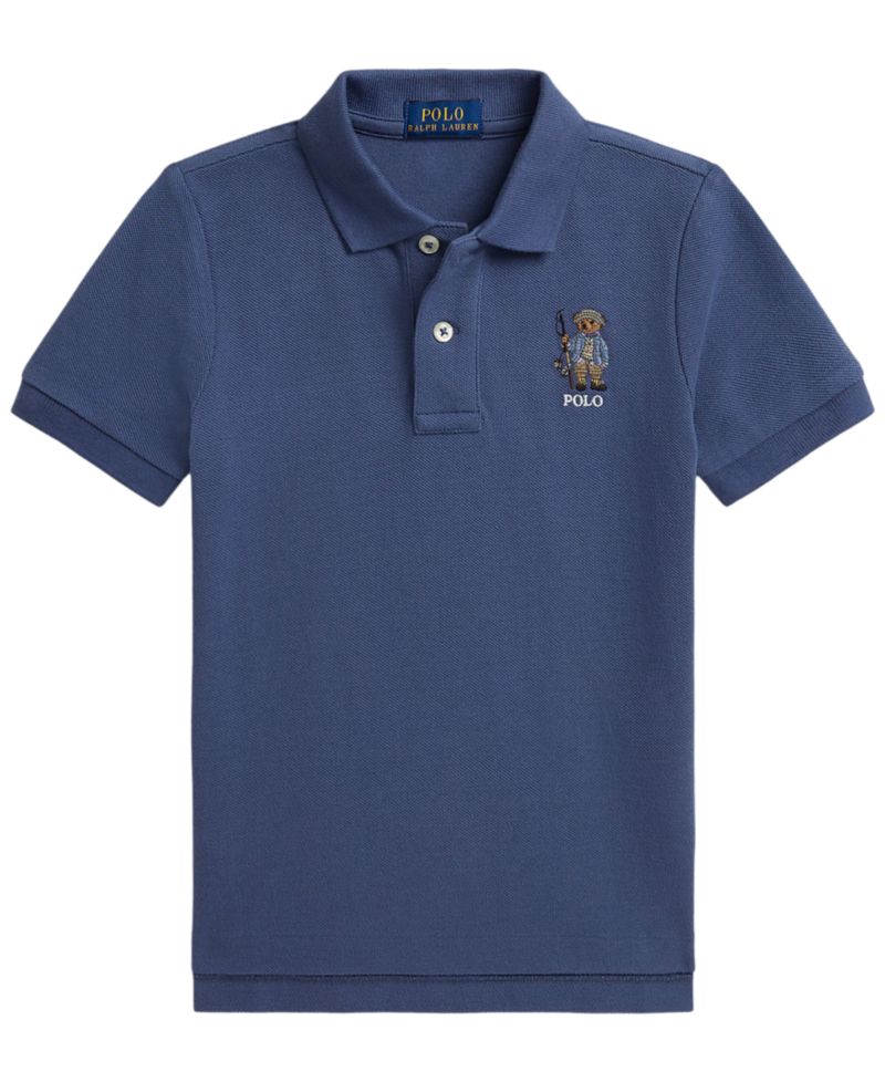 Boys' 2-7 Polo Bear Short-Sleeve Polo Shirt