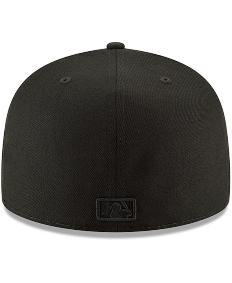 Men's Black Pittsburgh Pirates Primary Logo Basic 59FIFTY Fitted Hat