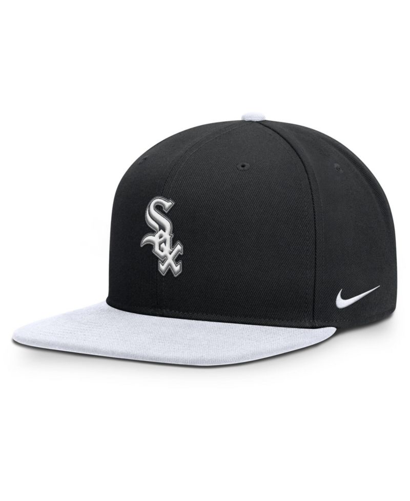 Men's Black/White Chicago White Sox Primetime Pro Dri-FIT Snapback Hat