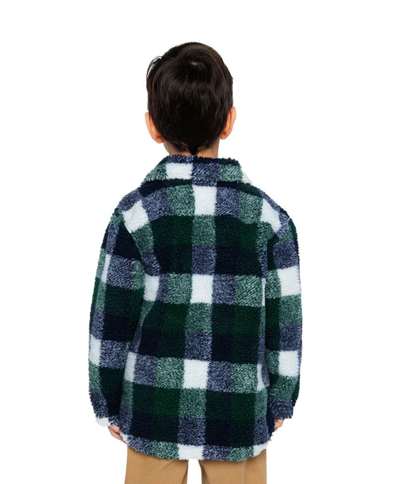 Little and Big Boy's (6-12) Zipped Overshirt