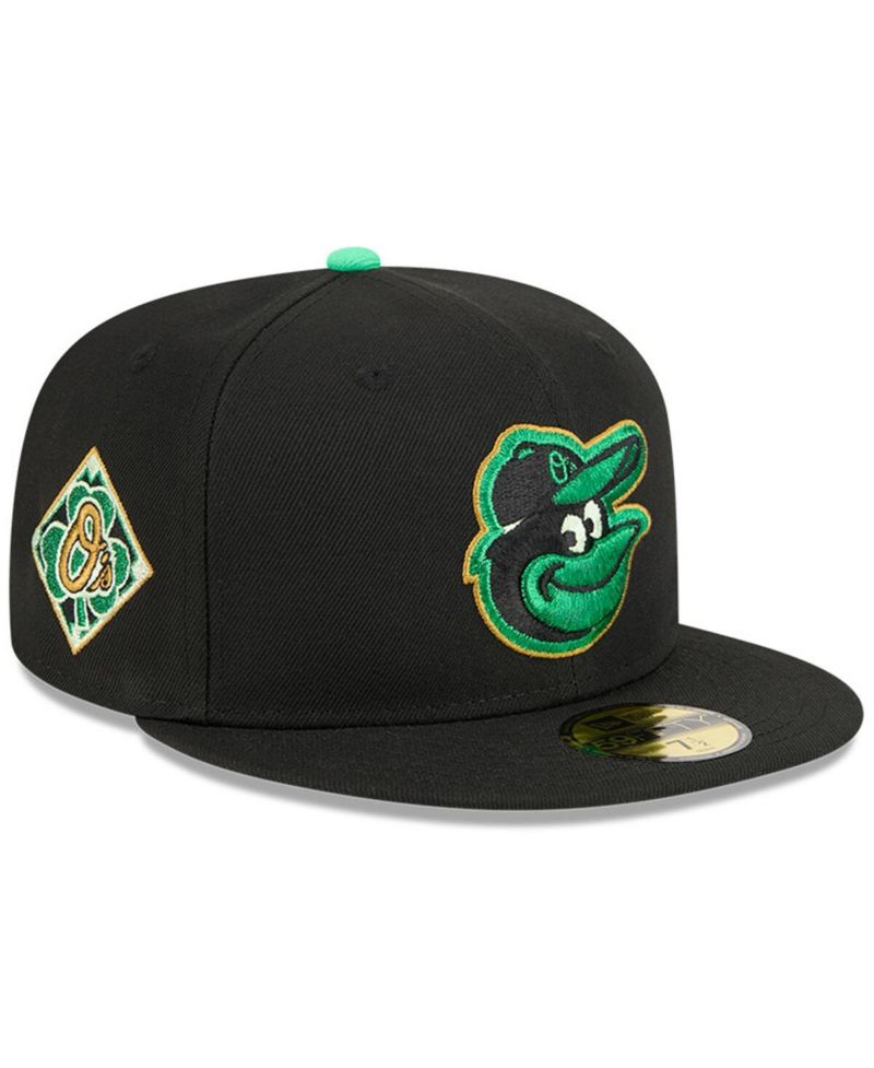 Men's Black Baltimore Orioles 2026 St. Patrick's Day 59FIFTY Fitted Hat