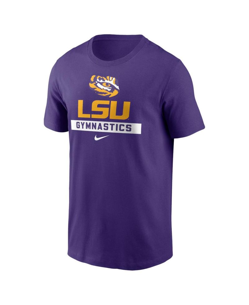 Men's Purple LSU Tigers Gymnastics T-Shirt