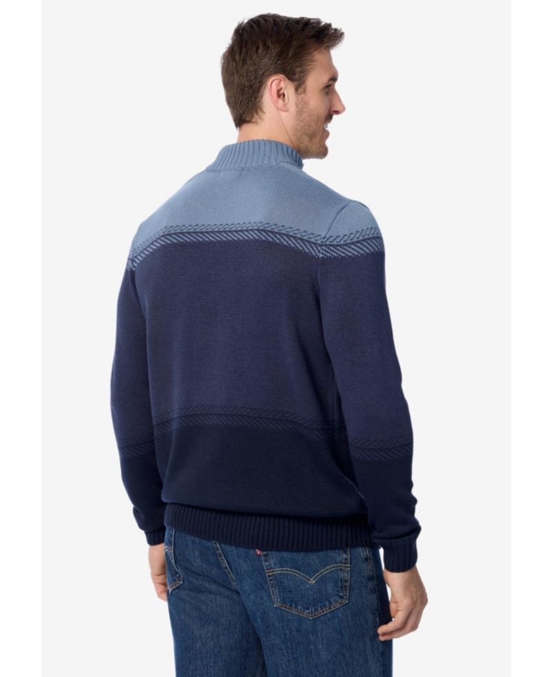 Men's Henley Shaker Sweater