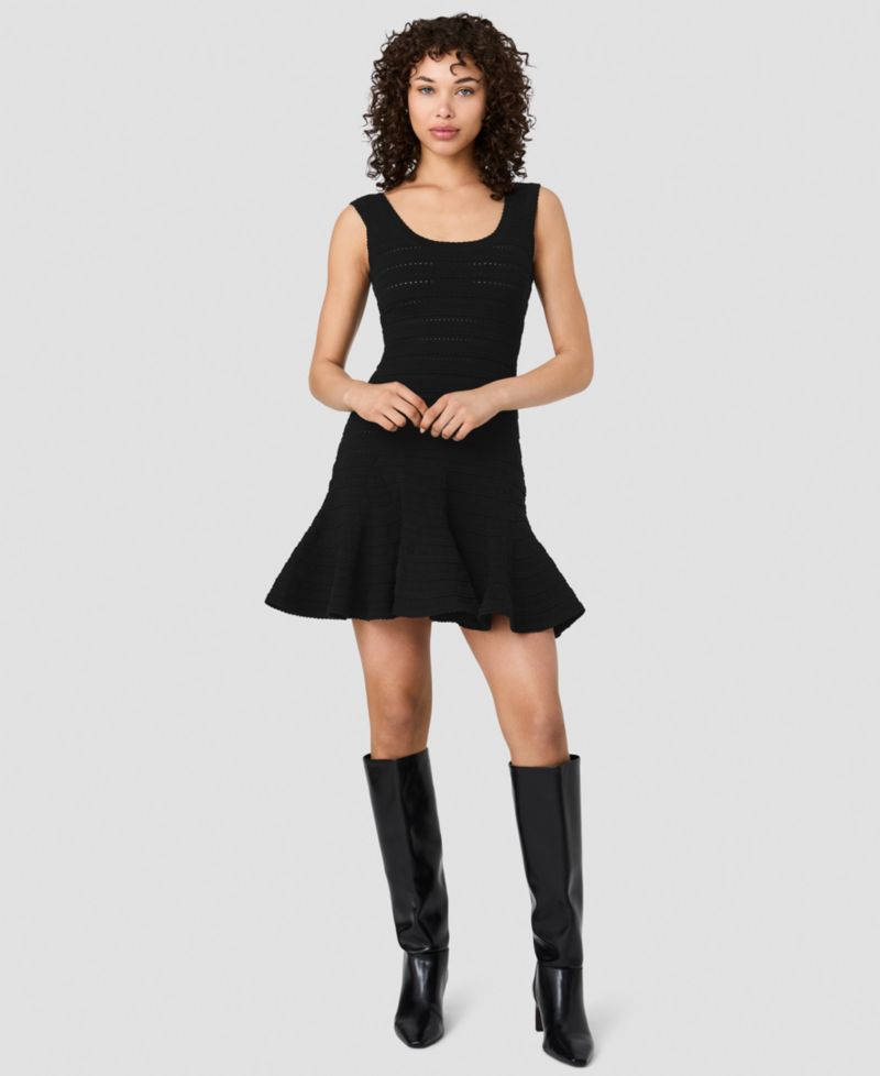 Women's Cecilia Pointelle Knit Sleeveless Dress
