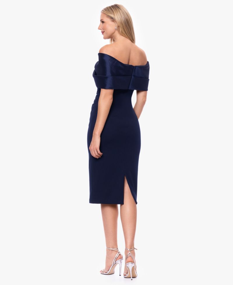 Women's Off-The-Shoulder Midi Dress