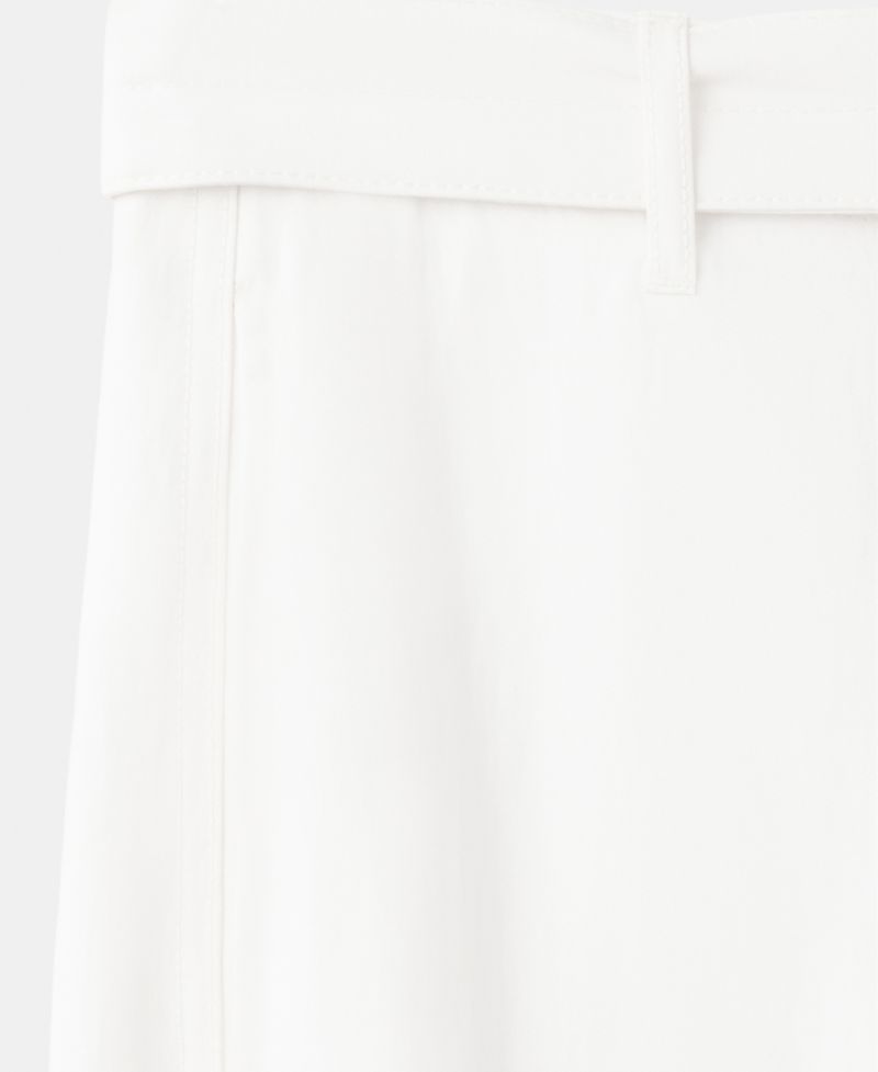 Women's Straight-Fit Mid-Rise Pleated Pants