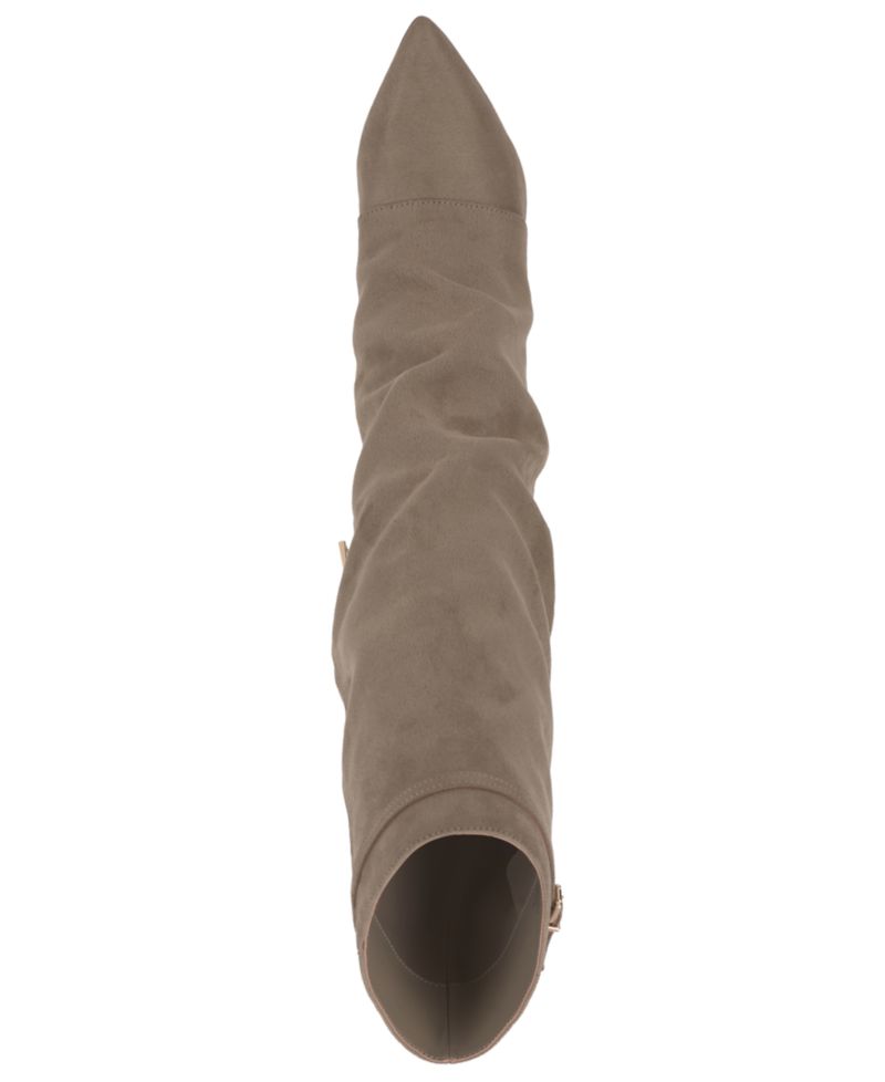 Women's Paeril Buckle Slouch Stiletto Boots, Regular & Wide Calf