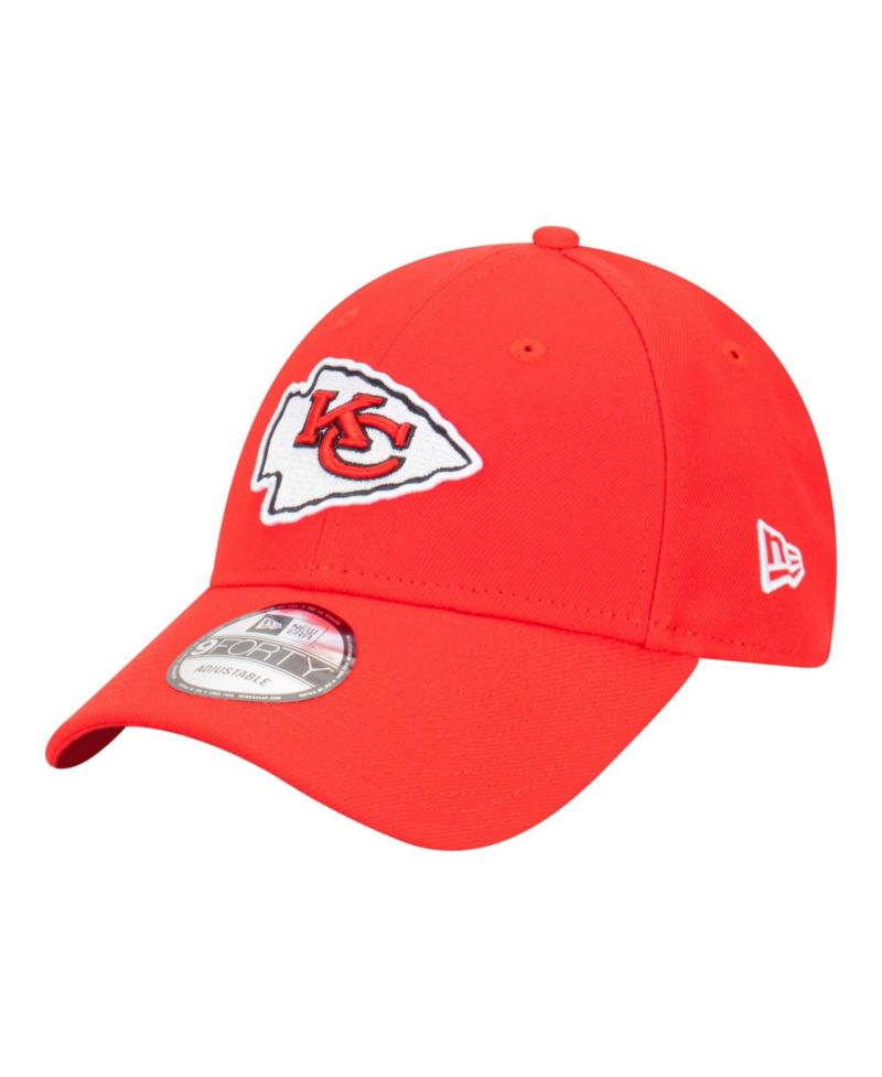 Men's Red Kansas City Chiefs Core Team 9FORTY Adjustable Hat