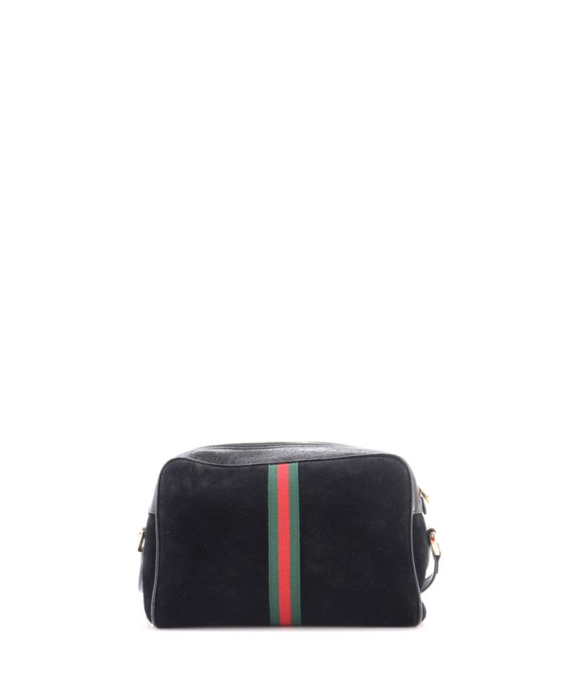 Small Suede Ophidia Shoulder Bag
